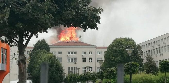 Пожар в Плевен