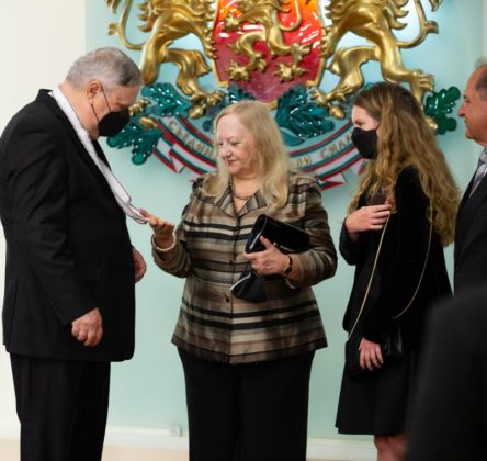 Почетният консул на България в Канада Георги Паничерски