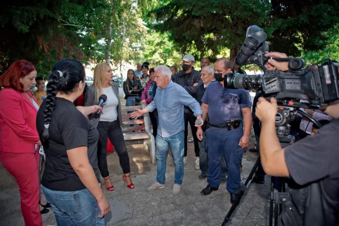 Протест на жители на Лозен