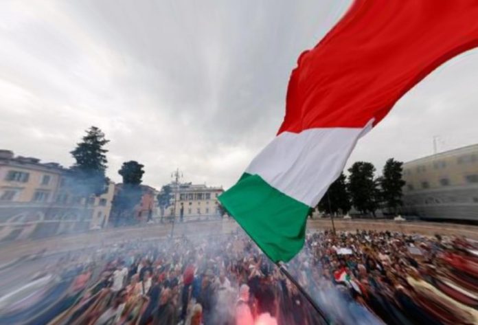 Протести в Италия
