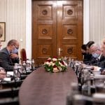 Среща на Румен Радев и Оливер Вархеи