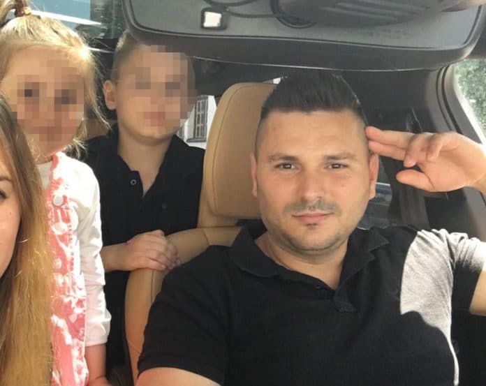 Нури и двете му деца