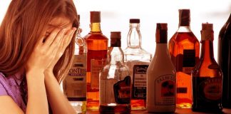 Жена, алкохол