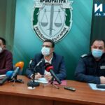 Брифинг за задържането на кмета на Тича