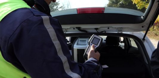 Тестване с дрегер, полиция