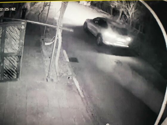 Белият автомобил от палежа на колата на Гешов