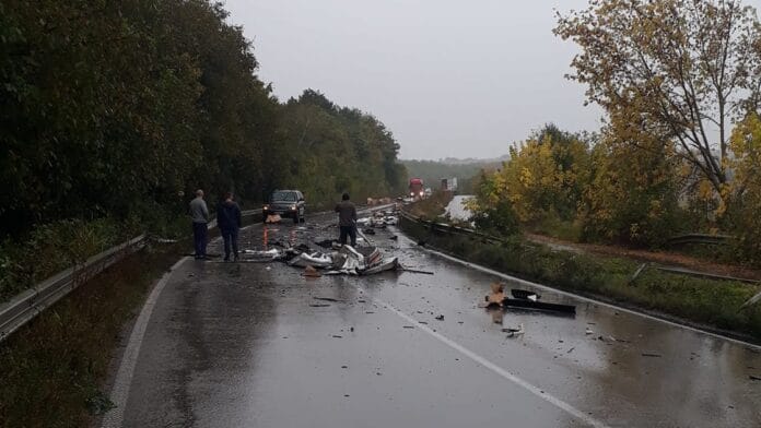Катастрофа на пътя Разград-Русе
