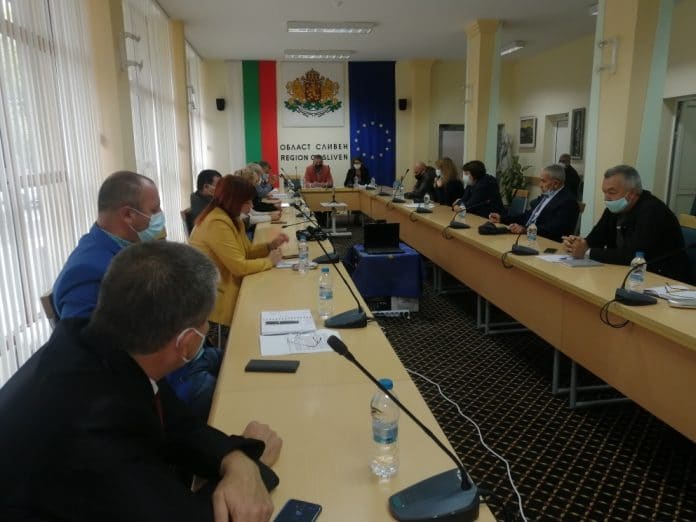 Областен кризисен щаб в Сливен