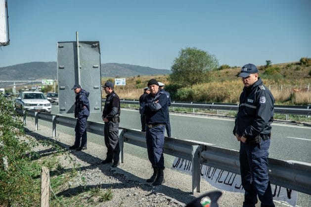 Протест в "Църква" в Перник