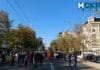Протестът в Бургас