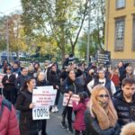 Протестът в Бургас