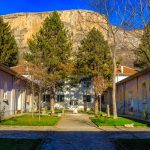 Римски двор в училището. Снимка: Личен архив