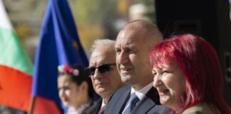 Румен Радев в Бобов дол