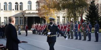 Румен Радев във Военна академия