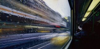 Стъкло, автобус