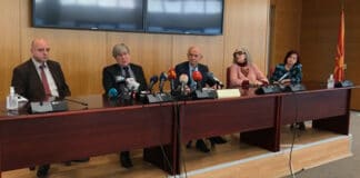 Брифинг в Скопие