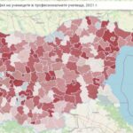 Дял на учениците в професионалните училища