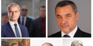 Костадин Костадинов, Валери Симеонов, Анастас Герджиков, Лозан Панов и Милен Михов