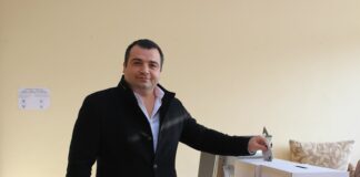 Константин Бачийски гласува