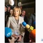 Мая Манолова дава брифинг