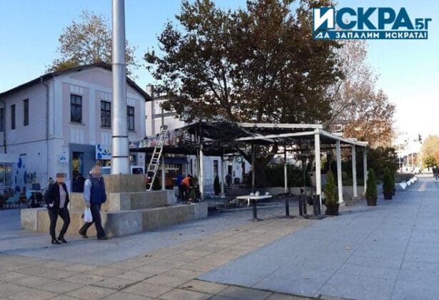 Палеж на заведение в Бургас