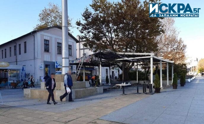 Палеж на заведение в Бургас