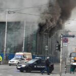 Пожар в бившето "Син Сити"