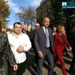 Румен Радев и Илияна Йотова на посещение в Бургас