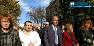 Румен Радев и Илияна Йотова на посещение в Бургас