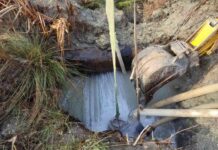 Ремонт на водопровод