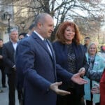 Румен Радев и Илияна Йотова