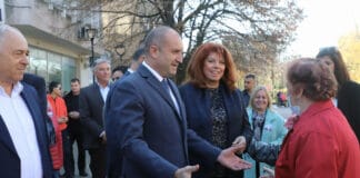 Румен Радев и Илияна Йотова