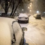 Снеговалеж, сняг, зима, автомобил