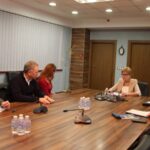 Среща на Стойчо Кацаров и Виолета Комитова