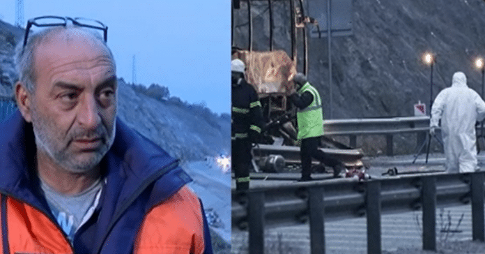 Свидетел на автобусната катастрофа на АМ "Струма"