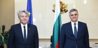 Тиери Бретон и Стефан Янев