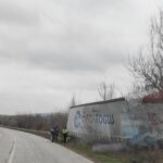 Аварирал тежкотоварен автомобил