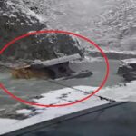 Падналият багер