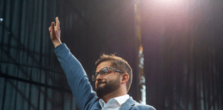 Президентът на Чили Габриел Борич.