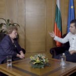 Кирил Петков и проф. Радка Аргирова