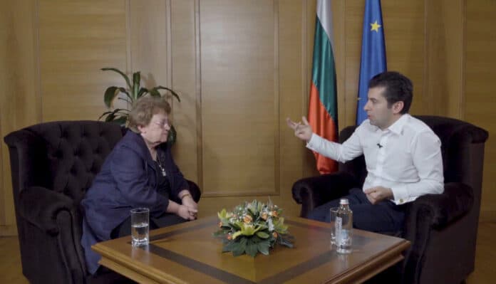 Кирил Петков и проф. Радка Аргирова