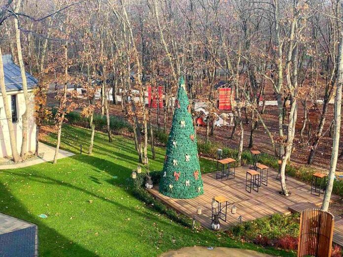 Коледната елха на "Utopia Forest"