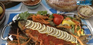 Освещаване на празничната трапеза и курбана