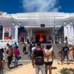 Протестиращи подпалиха старата сграда на парламента в Канбера