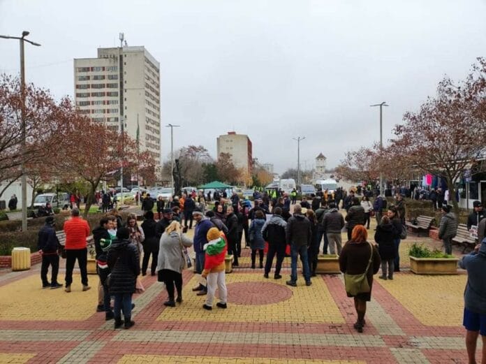 Протест в Димитровград
