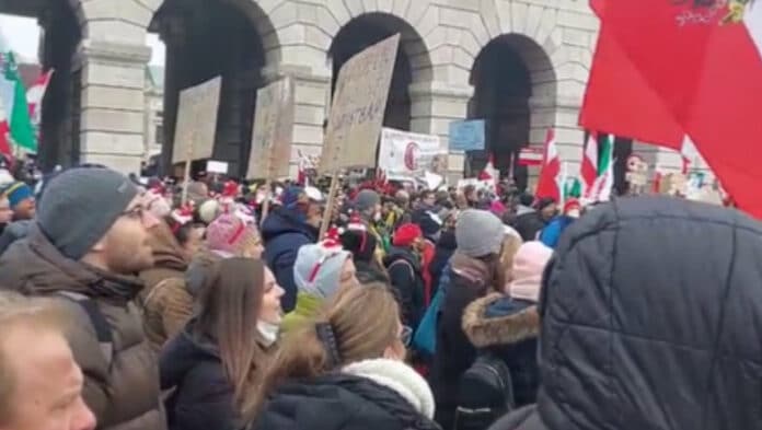 Протест във Виена