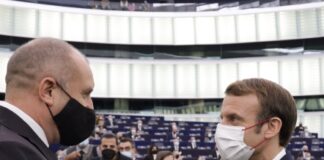 Румен Радев и Еманюел Макрон