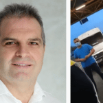 Вицепремиер и министър на регионалното развитие и благоустройството Гроздан Караджов и служител на БГ ТОЛ