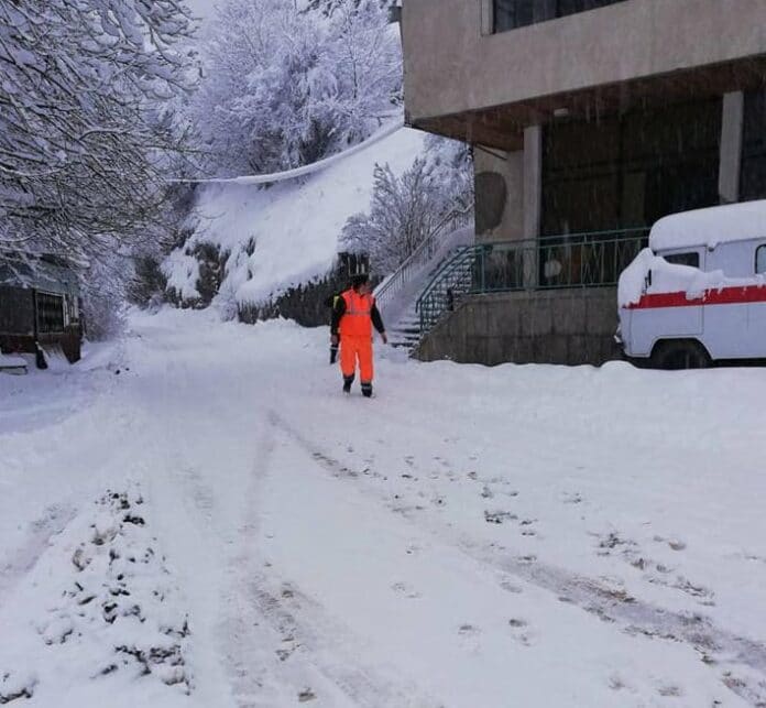 Сняг в Смолянско