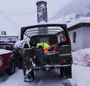 Сняг в Смолянско